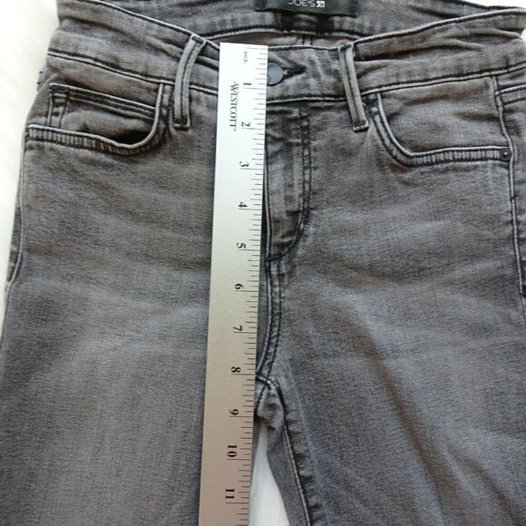 Joe's Jeans Women's Mid Rise Skinny Jeans Stretch Casual Washed Black Slim 25 - Picture 8 of 12